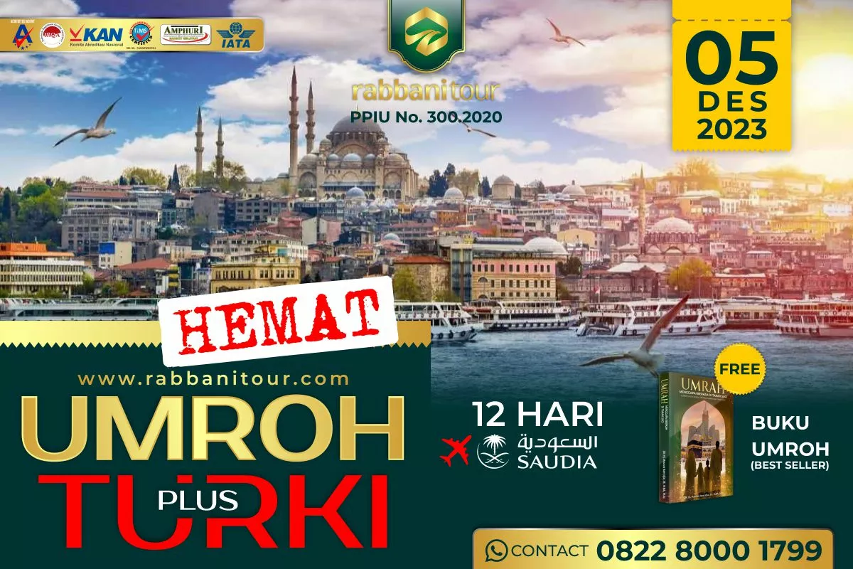 Umroh Hemat Plus Turki 5 Des 2023 web